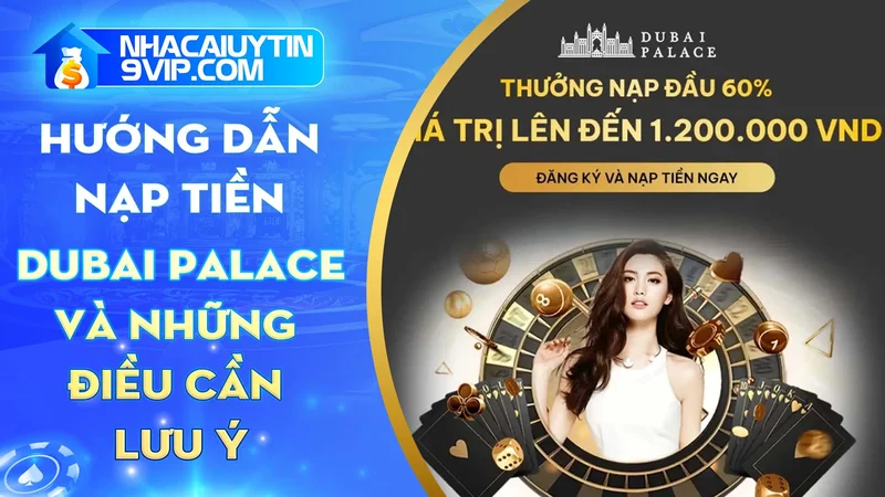 Những điều về nạp tiền Dubai Palace mà bạn nên biết